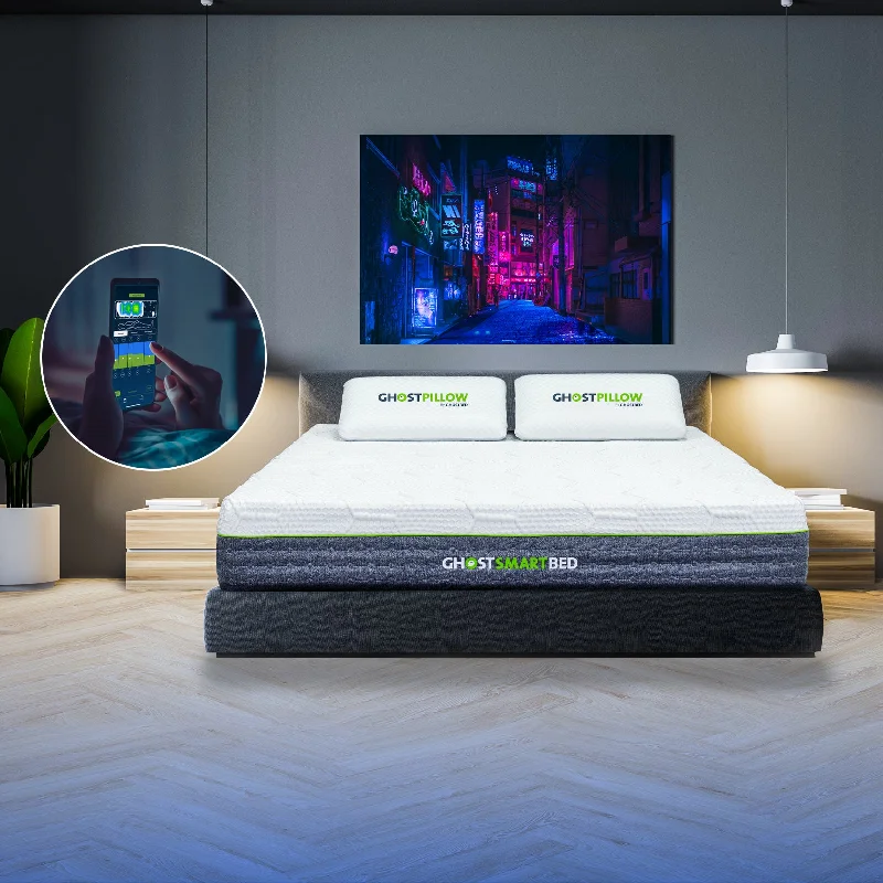 Hybrid mattresses combining foam and innerspring technologyGhost SmartBed - 3D Matrix®
