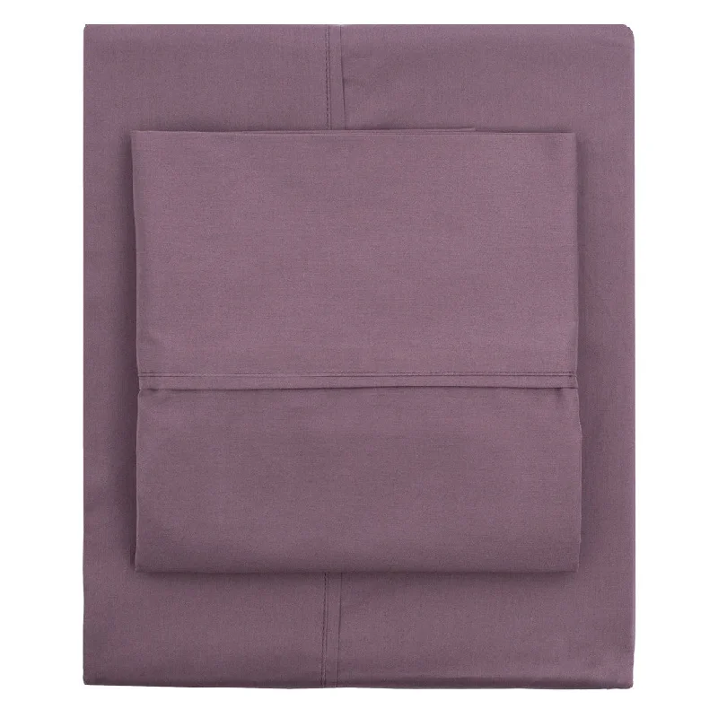 Jersey - Knit Sheets for a Comfortable and Casual BedThe Plum Purple 400 Thread Count Sheets Jersey - Knit Sheets for a Comfortable and Casual BedThe Plum Purple 400 Thread Count Sheets