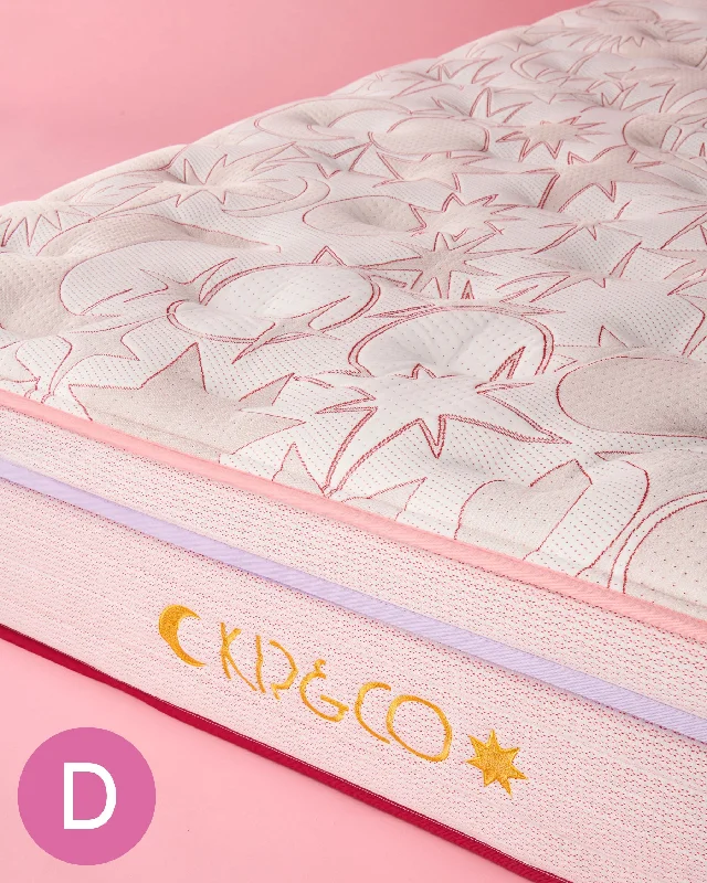 Gel - infused memory foam mattresses for cooler sleepStargazer Double Mattress