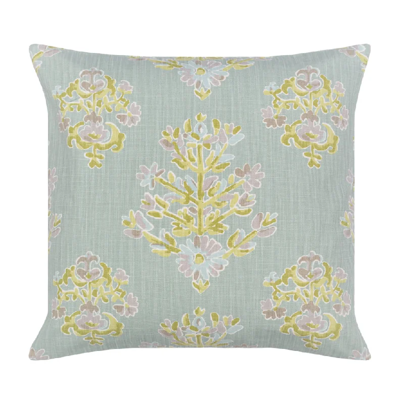 Pregnancy Pillows for Expectant MothersThe Seafoam Green Sophia Floral Square Throw Pillow