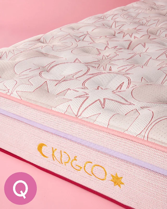 Gel - infused memory foam mattresses for cooler sleepStargazer Queen Mattress
