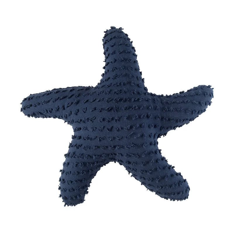 Lumbar Support Pillows for Car SeatsNavy Starfish Shaped Pillow