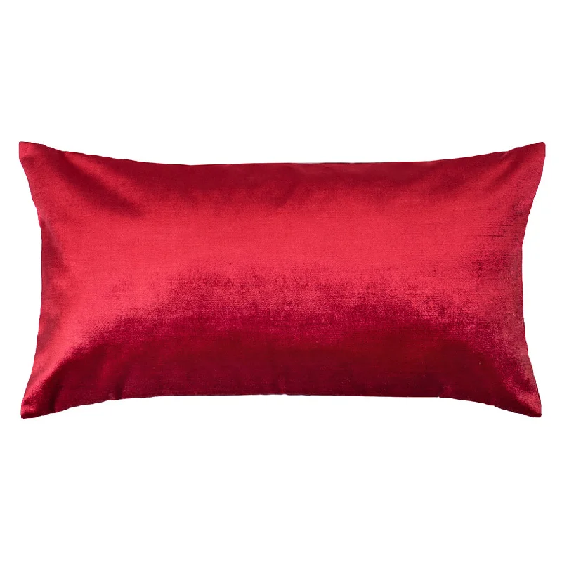 Soft and Fluffy Pillows for Bedroom ComfortThe Ruby Velvet Throw Pillow