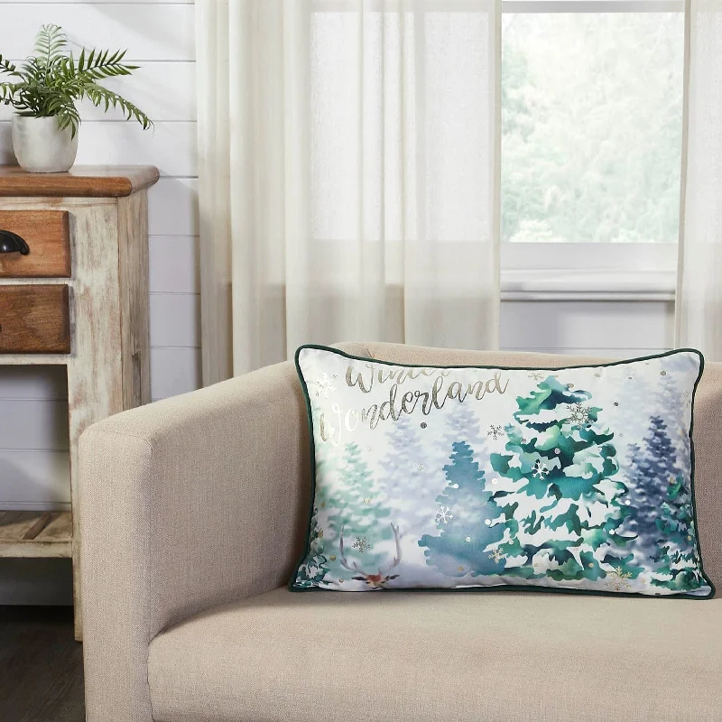 Decorative Pillows for Living Room MakeoverWinter Wonderland Pillow
