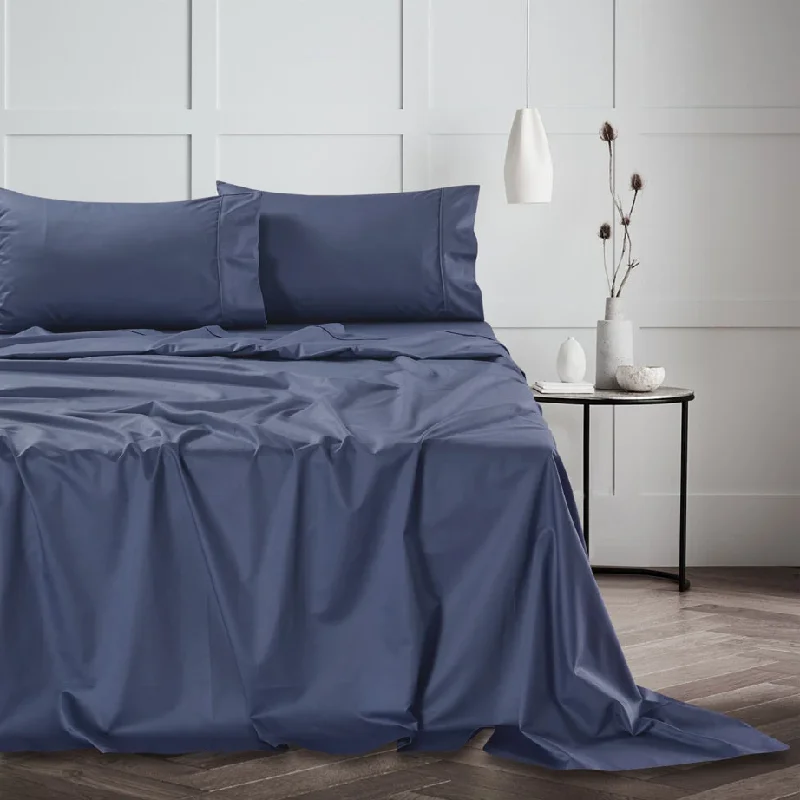 Queen - Size Sheet Sets with a European Pillowcase SetEgyptian Cotton Sateen Sheet Sets (45cm Deep)