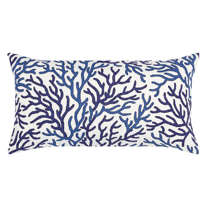 Decorative Pillows for Living Room MakeoverThe Capri Blue and Navy Reef Throw Pillow