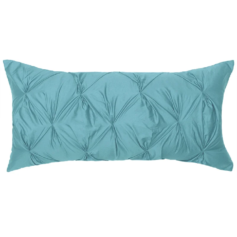 Kids Pillows with Fun DesignsThe Turquoise Pintuck Throw Pillow