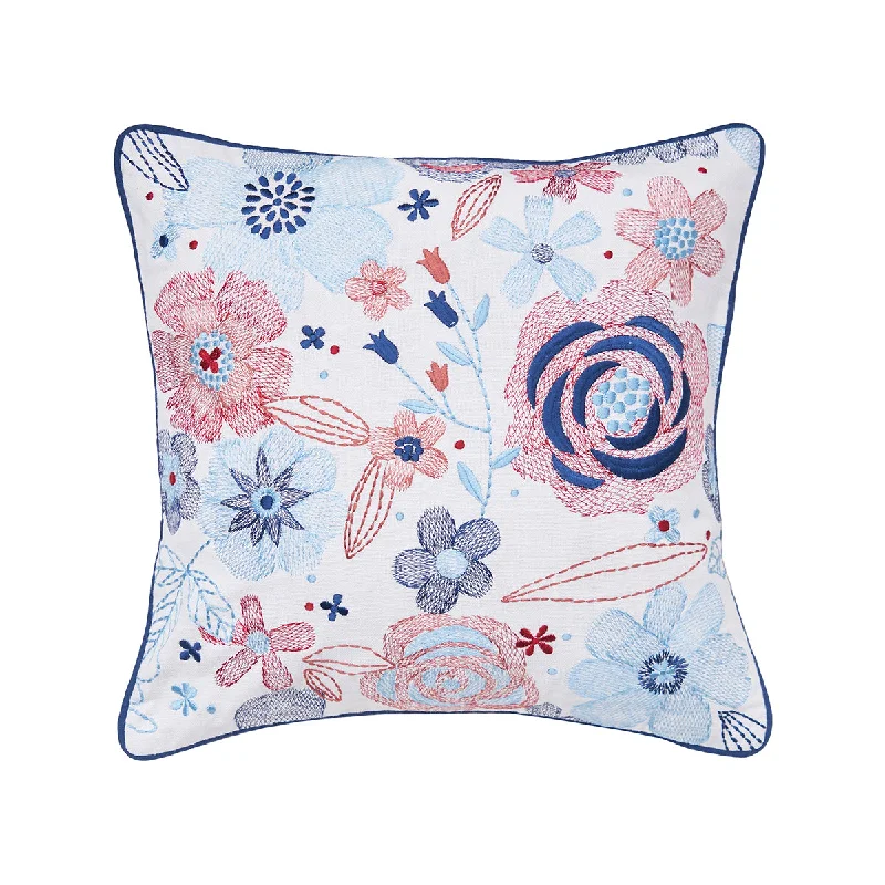 Travel Pillows for Long JourneysPatriotic Floral Pillow