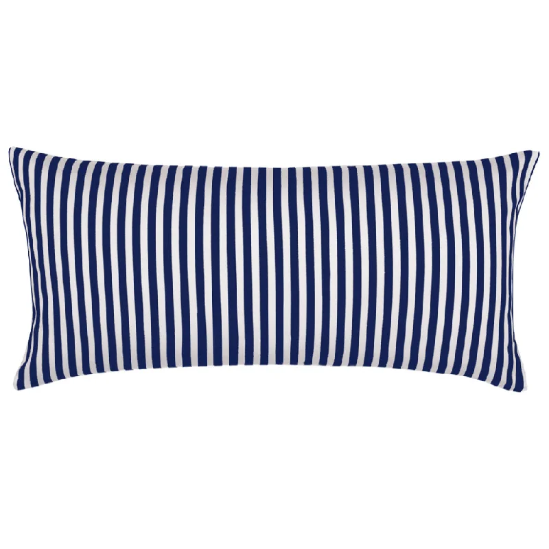 Feather Pillows for a Luxurious SleepNavy Blue Striped Throw Pillow