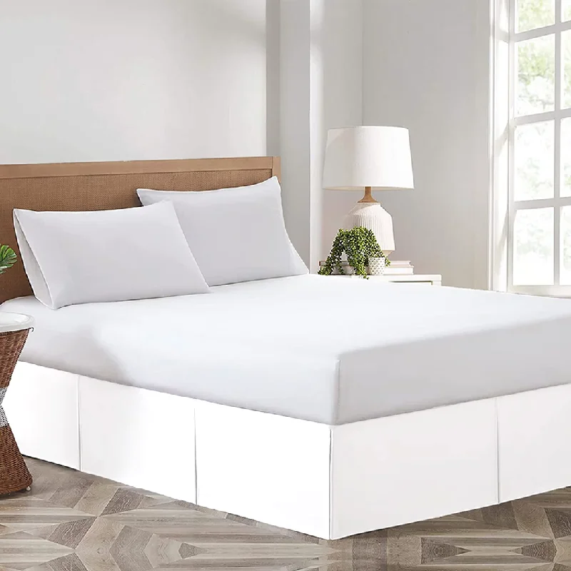 California king bed skirts for a larger bedBliss Cal King Bed Skirts - Split Corner