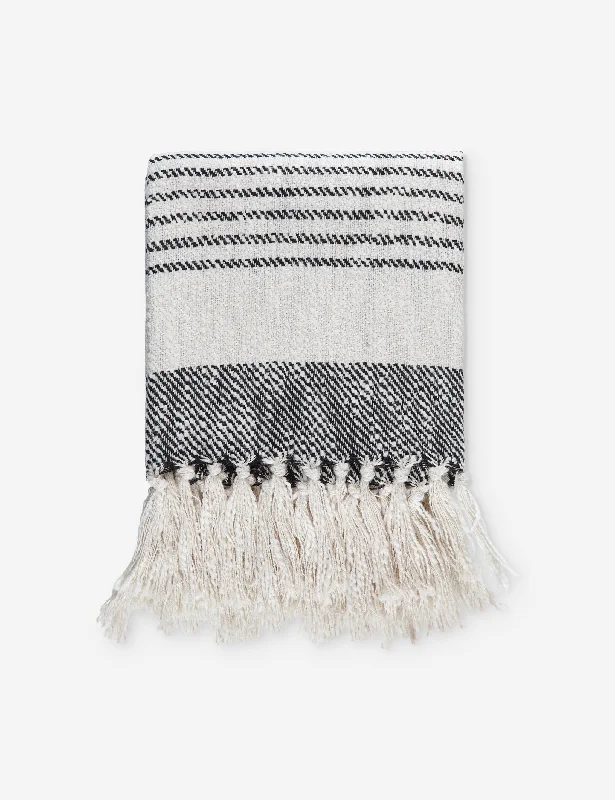 Outdoor camping lightweight polyester blankets​Chenille blankets with a thick and fuzzy textureProlo Throw by Becki Owens x Surya