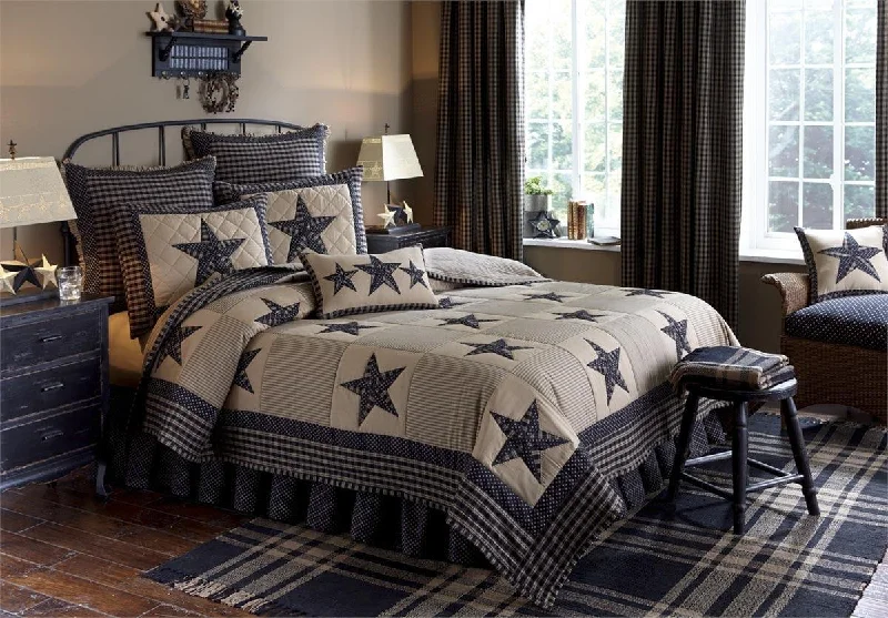 Bed skirts with a plaid pattern for a traditional styleSturbridge Patch King Bed Skirt Black Set of 2 Park Designs Bed skirts with a plaid pattern for a traditional styleSturbridge Patch King Bed Skirt Black Set of 2 Park Designs