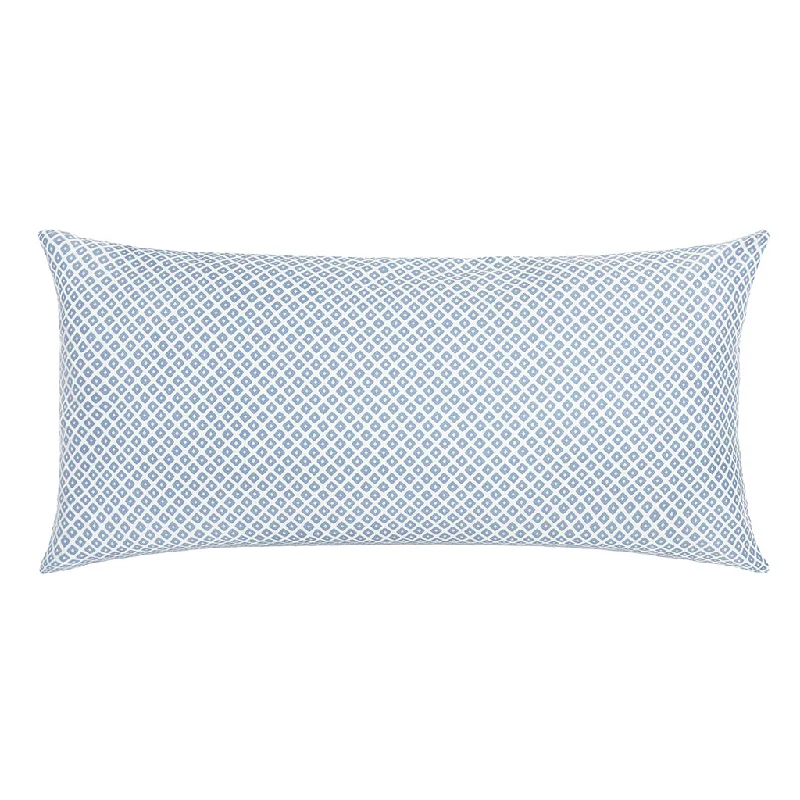 Bolster Pillows for Sofa DecorationFrench Blue Diamonds Throw Pillow