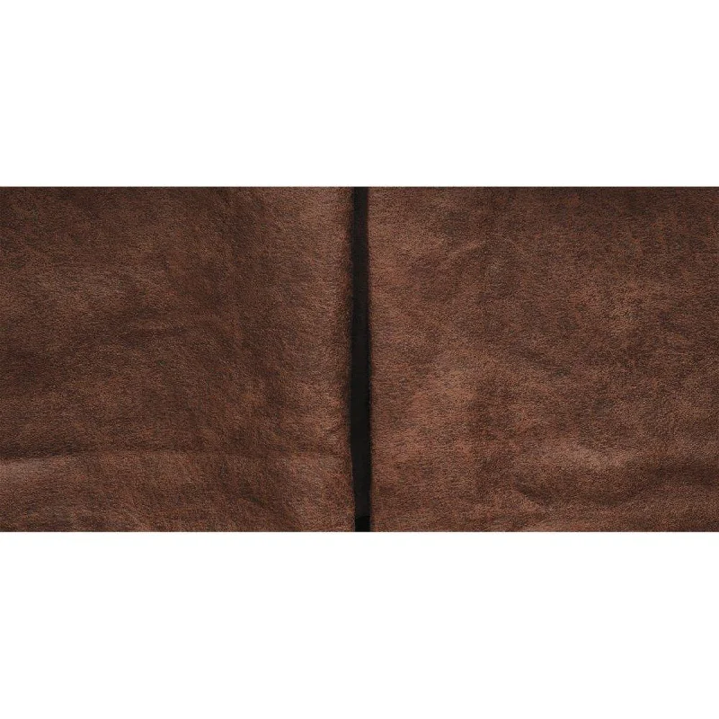 Bed skirts with a high - thread count for a quality feelBourbon Faux Leather Bed Skirt