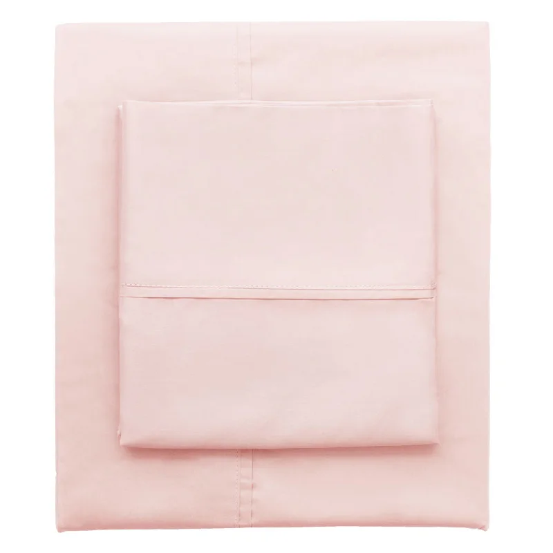 Thermal - Regulating Bamboo Sheets for All - Season ComfortThe 400 Thread Count Pink Sheets