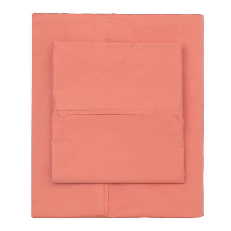 Twin - Size Sheet Sets with a Pillow ProtectorCoral 400 Thread Count Sheet Set (Fitted, Flat, & Pillow Cases) Twin - Size Sheet Sets with a Pillow ProtectorCoral 400 Thread Count Sheet Set (Fitted, Flat, & Pillow Cases)