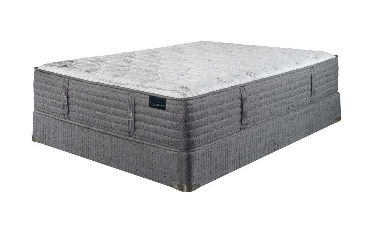 Hybrid mattresses combining foam and innerspring technologyOverture Tight Top Firm