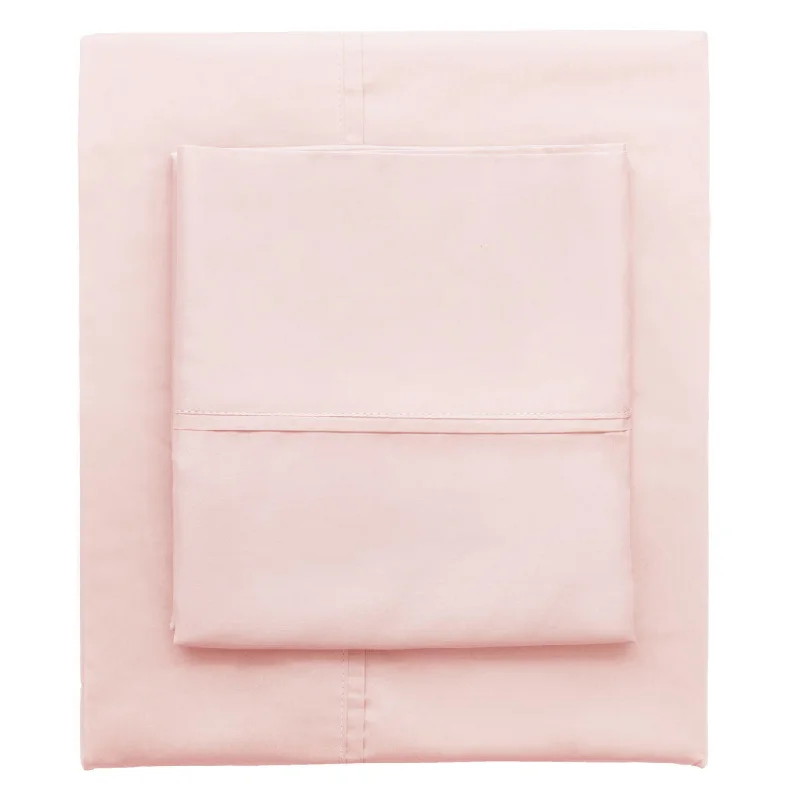 Flat Sheets with a High - Quality Finish for a Luxurious LookPink 400 Thread Count Sheet Set (Fitted, Flat, & Pillow Cases) Flat Sheets with a High - Quality Finish for a Luxurious LookPink 400 Thread Count Sheet Set (Fitted, Flat, & Pillow Cases)