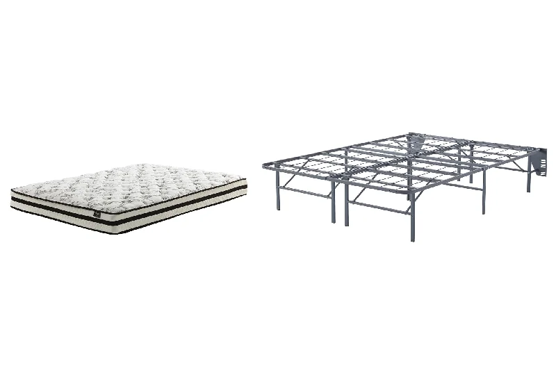 Queen - size mattresses for couples and standard bedrooms8 Inch Chime Innerspring Mattress with Foundation