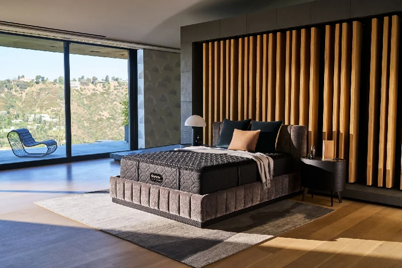Gel - infused memory foam mattresses for cooler sleepBeautyrest Black Series 3 Medium Mattress