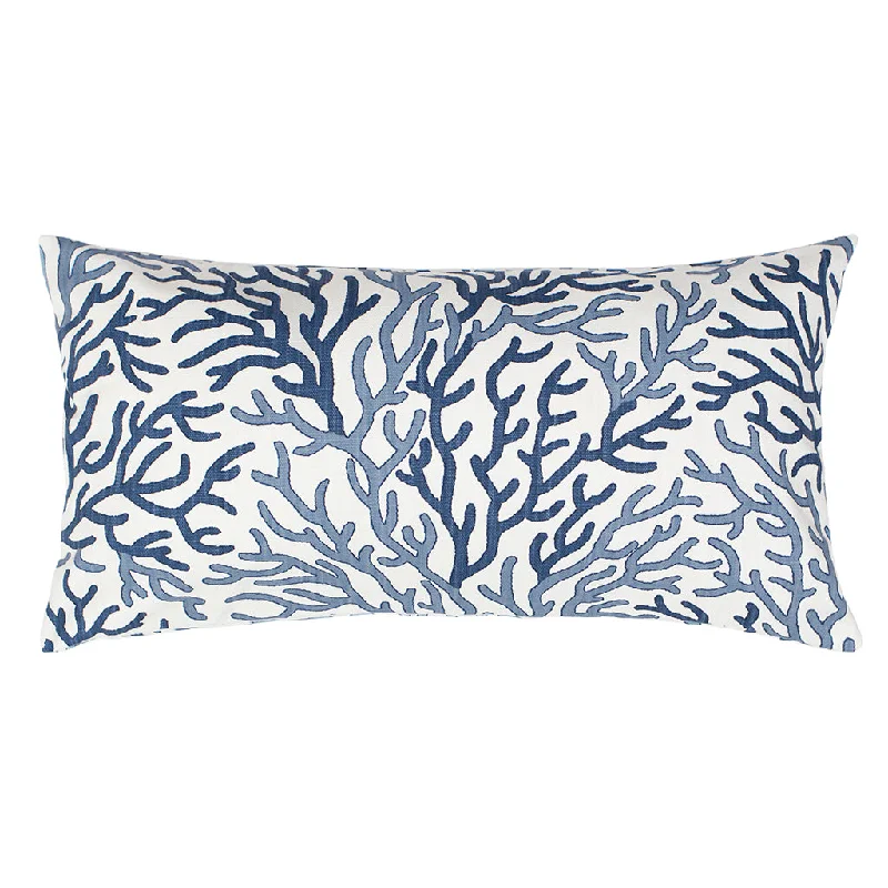 Travel Pillows for Long JourneysBlue and Navy Reef Throw Pillow