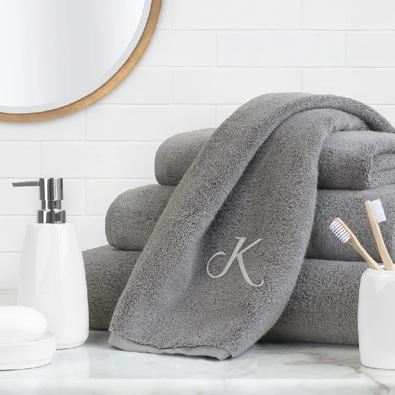 Linen - Cotton Blend Sheets for a Natural and Versatile OptionPlush Shadow Grey Bath Sheet