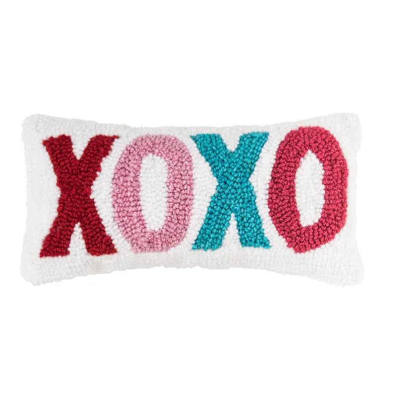 Cotton Pillows for Natural ComfortXOXO Hooked Mini Pillow