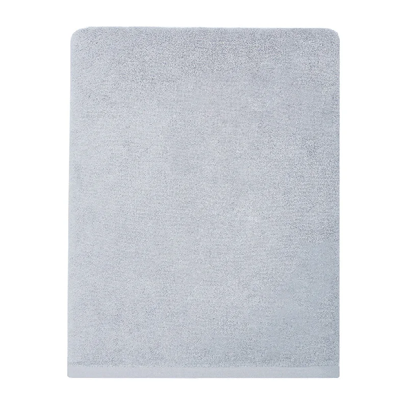 Flat Sheets with a High - Quality Finish for a Luxurious LookPlush Powder Blue Bath Sheet
