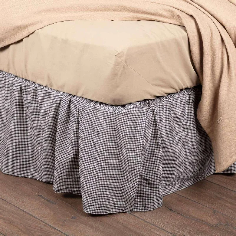 Bed skirts in bold colors for a statement - making lookLiberty Stars Bed Skirts VHC Brands