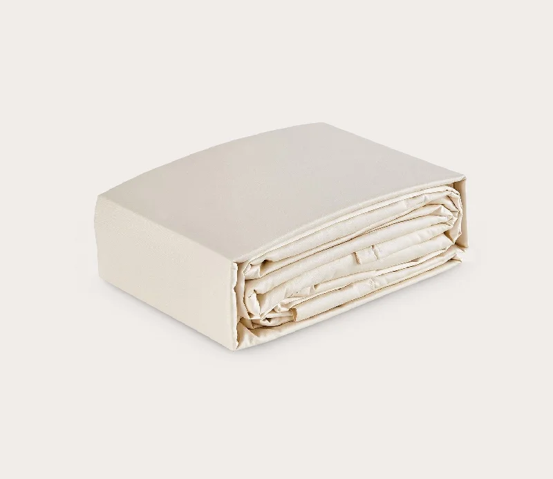 Flat Sheets with a High - Quality Finish for a Luxurious LookSleep & Beyond mySheet® Natural Cotton Sheet Set